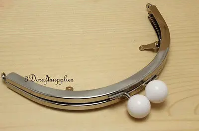 Металлический кошелек Рамка клей на застежке зажим никель 6 дюймов AB95J | Багаж и