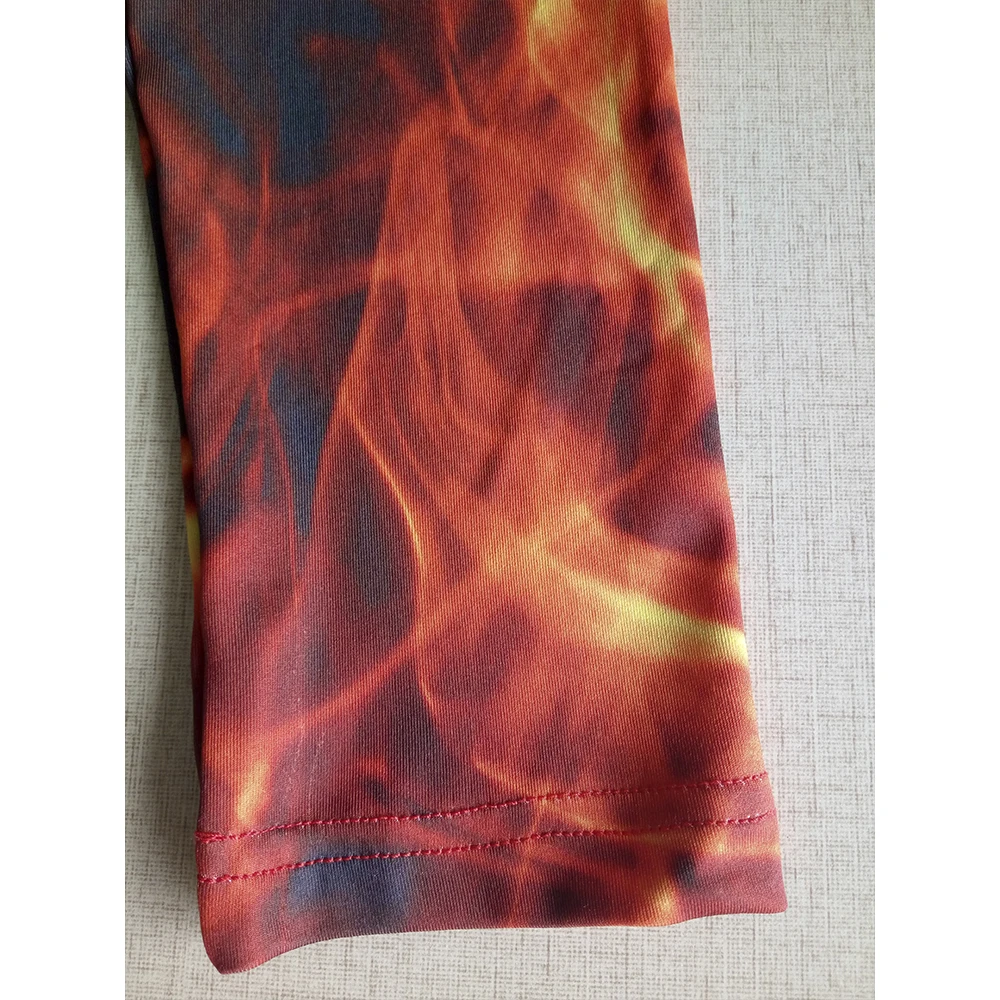 Фото Женские леггинсы KYKU черные повседневные в русском стиле printed leggings women brand leggingswomen Женские леггинсы KYKU черные повседневные в русском стиле printed leggings women brand leggingswomen