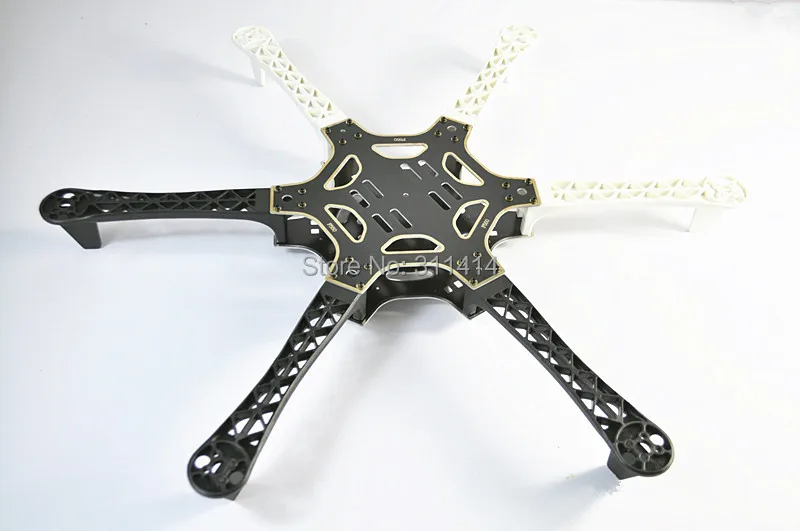 1 комплект 550 F550 PCB углеродное волокно гекса-ротор воздушный Каркас Комплект FlameWheel