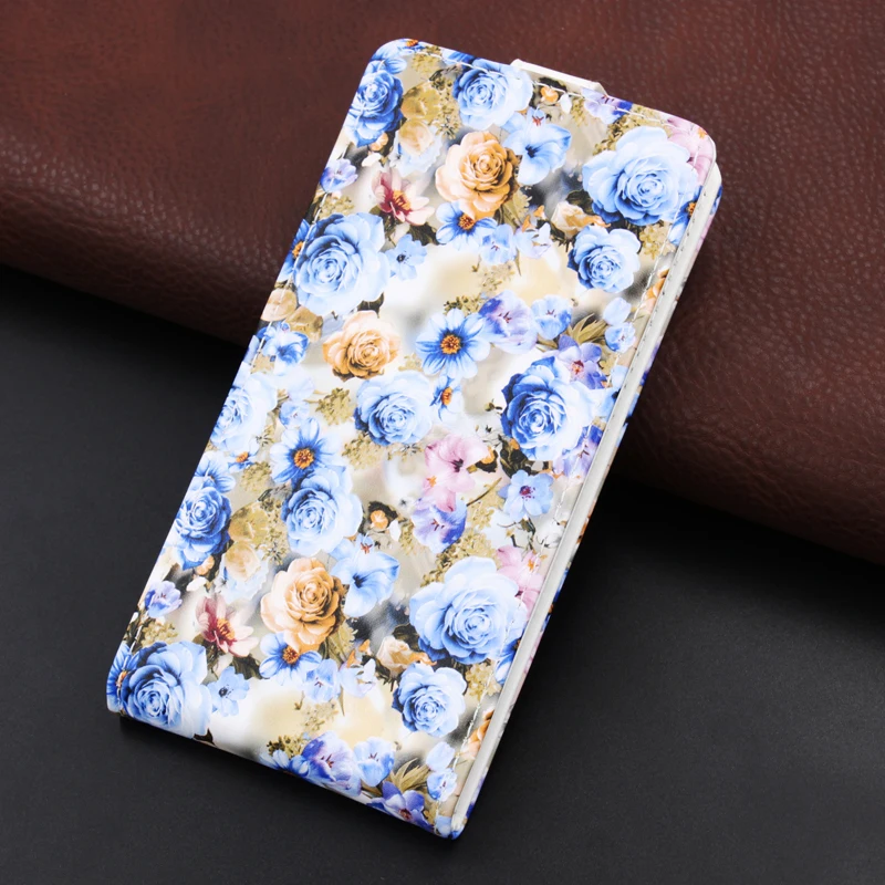 Для BQ bqs 5510 чехол 5.5 ''высокое качество leopard цветок Флип кожаный Coque для bq Strike
