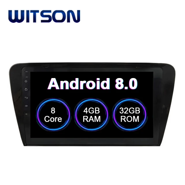DVD плеер WITSON для SKODA OCTAVIA 8 0 10 2 дюйма Android 2014 GPS навигация|Автомагнитолы| |