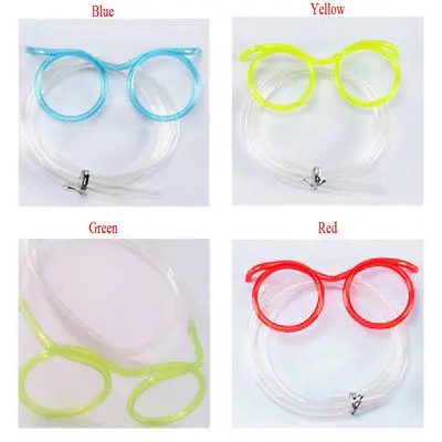 Творческий Соломка для напитков вечерние мультфильм взрослых и детей DIY Crazy