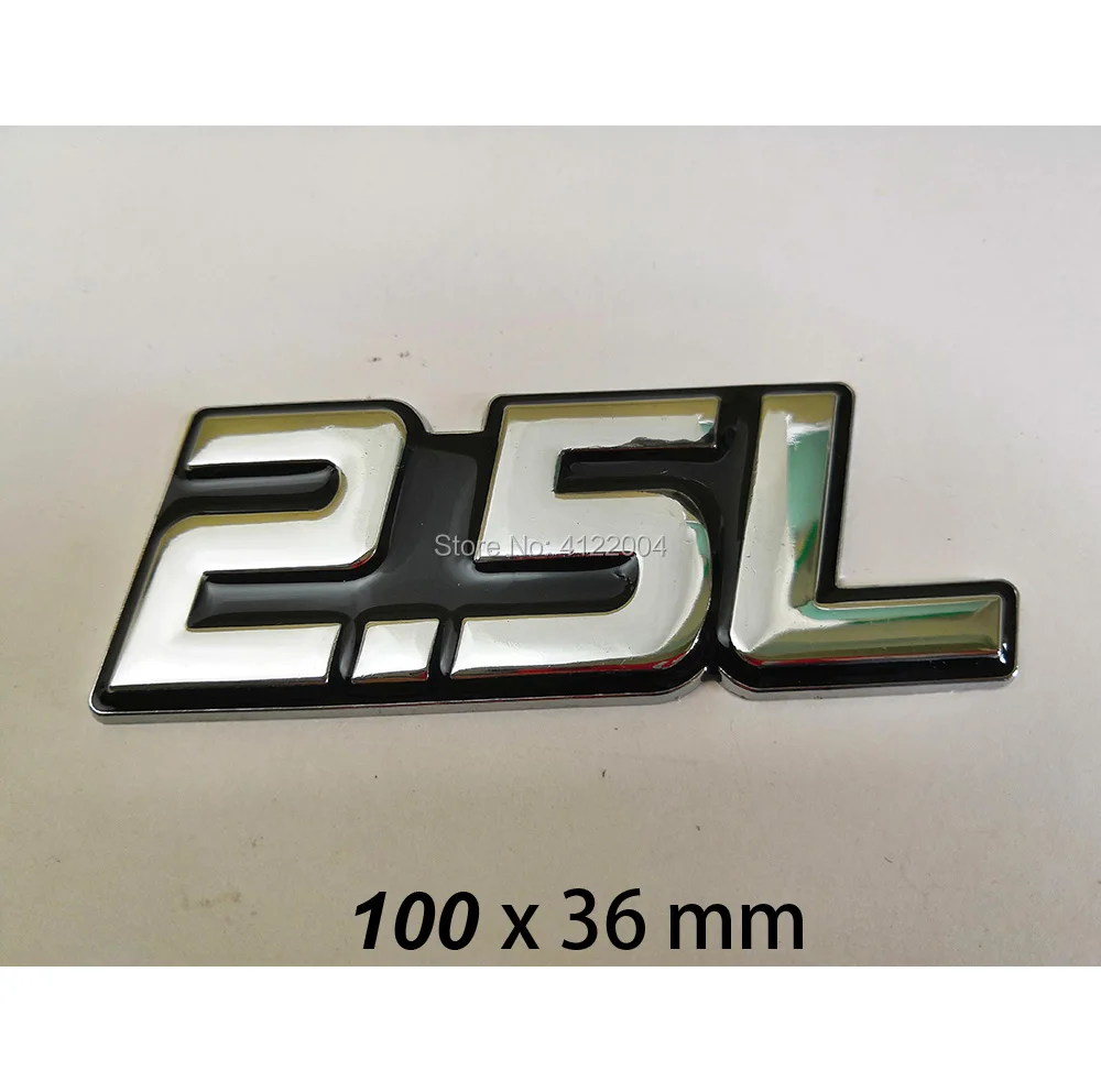 Энергетическая Эмблема для багажника PEUGEOT CITROEN Renault LADA LIFAN OPEL SAAB SEAT Infiniti 2.0L 2.2L 2.3L 2.4L