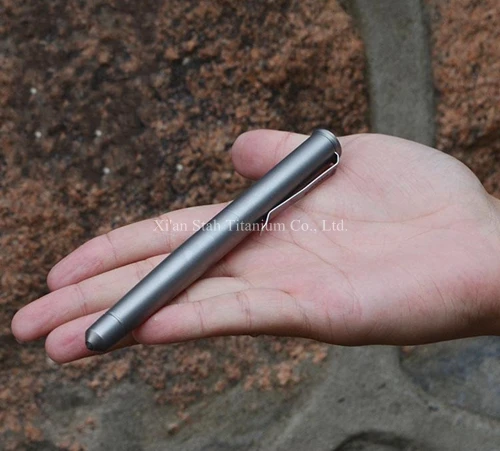 Титановая тактическая шариковая ручка TC4 для самообороны персональной защиты