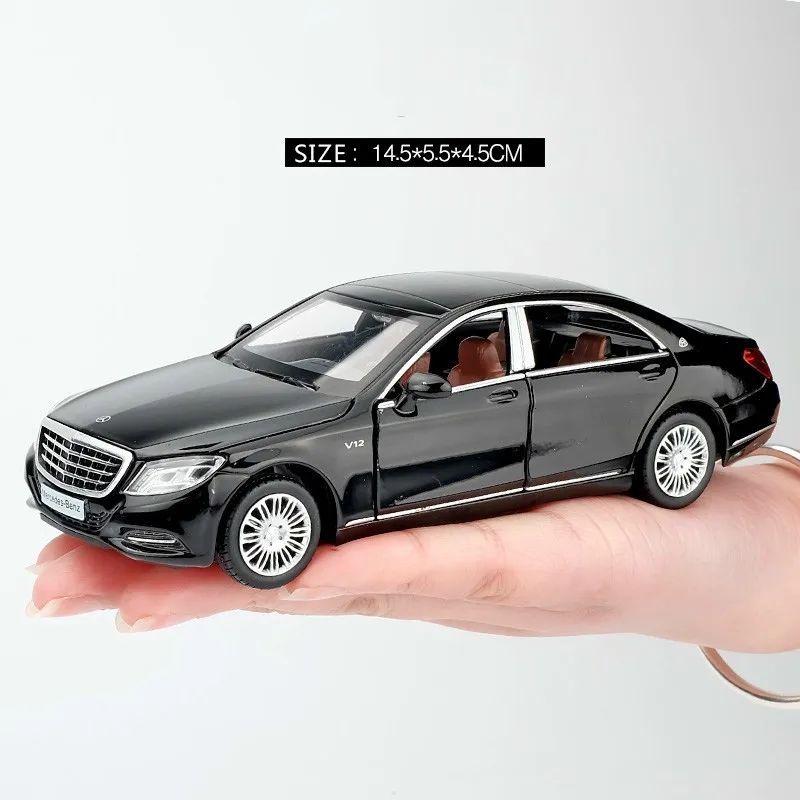 Металлические модели автомобилей Maybach S600 литые под давлением с высокой имитацией