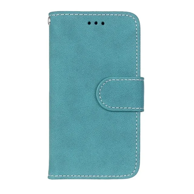 Синий Кожаный чехол для Alcatel One Touch Pop 3(5,") 5025G 5025E 5025X 5025D 5025N чехол для телефона 5054A 5054T 5054D 5054X - Цвет: Синий