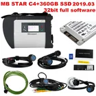 2019,09 Лучшее Качество MB STAR C4 с прошлым X-ENTRY программного обеспечения 360 ГБ SSD MB SD Connect Compact 4 диагностический инструмент DHL Бесплатная доставка