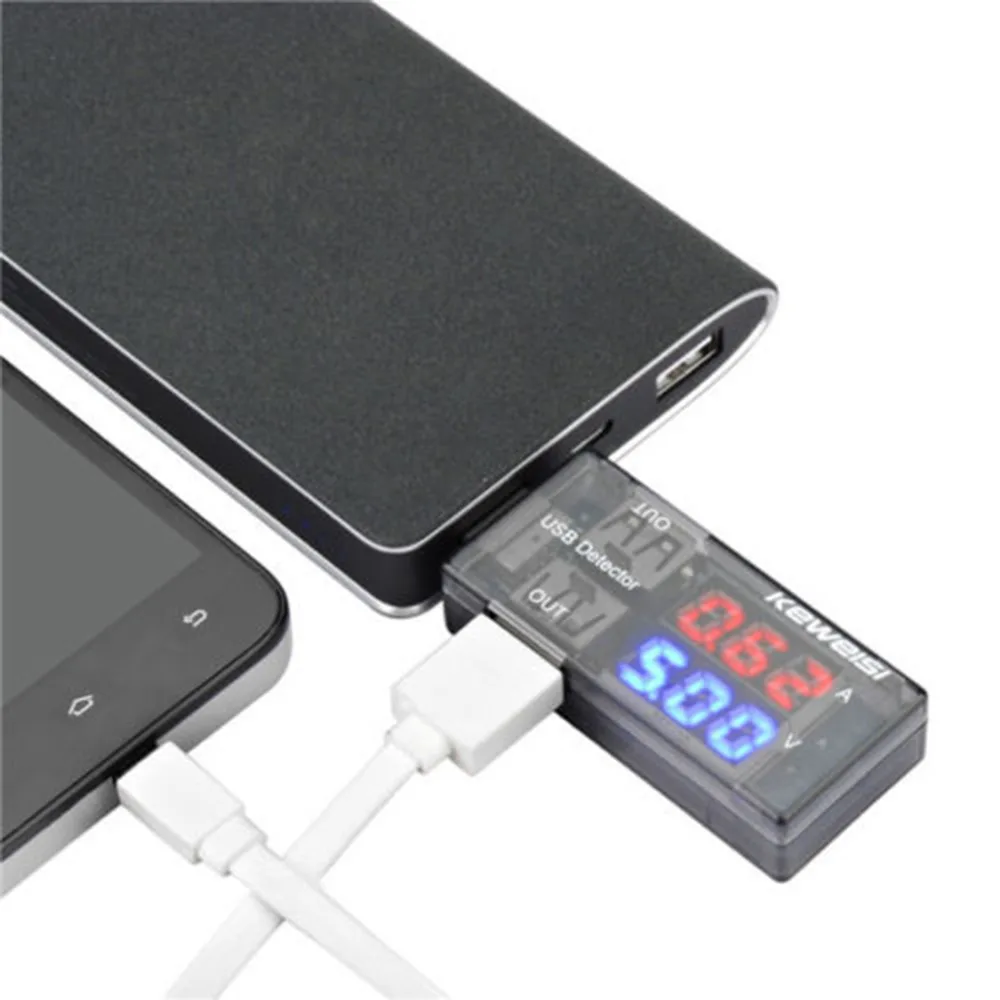 2017 Newest USB Charger Doctor Current Voltage Charging Detector Mobile Power meter and Voltmeter Ammeter Tester | Компьютеры и офис