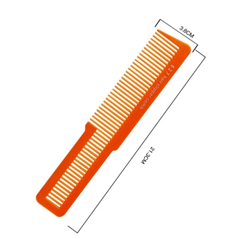 1 шт. профессиональная пластиковая расческа для стрижки волос|Расчески| |