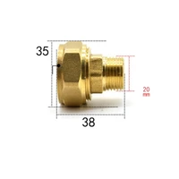 fit 2025mm idod pex al pex tube x 12 bspp male brass pipe fitting coupling connector adapter