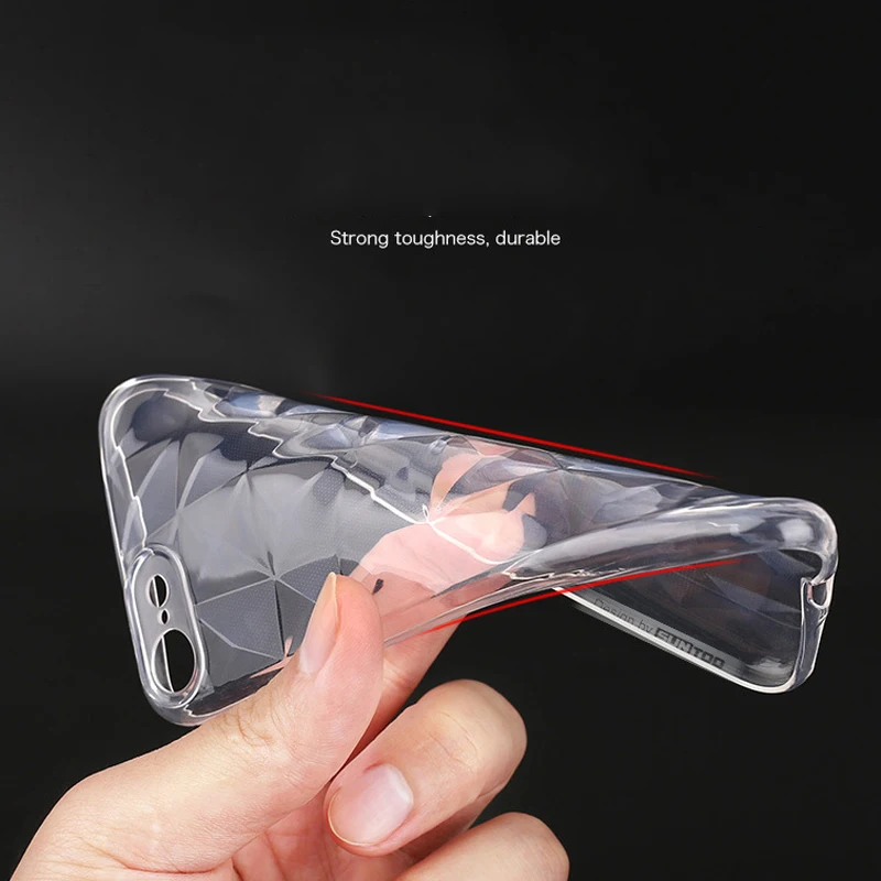 Новое поступление текстуры Алмазный чехол для iphone X Soft Phone Чехол роскошный ультра