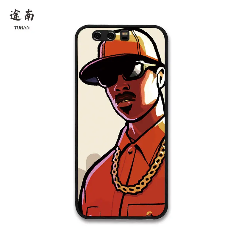 Игра GTA san andreas Бесплатный чехол для HUAWEI P10 Lite P20 nova 2 mate 8 9 10 pro крутая спортивная