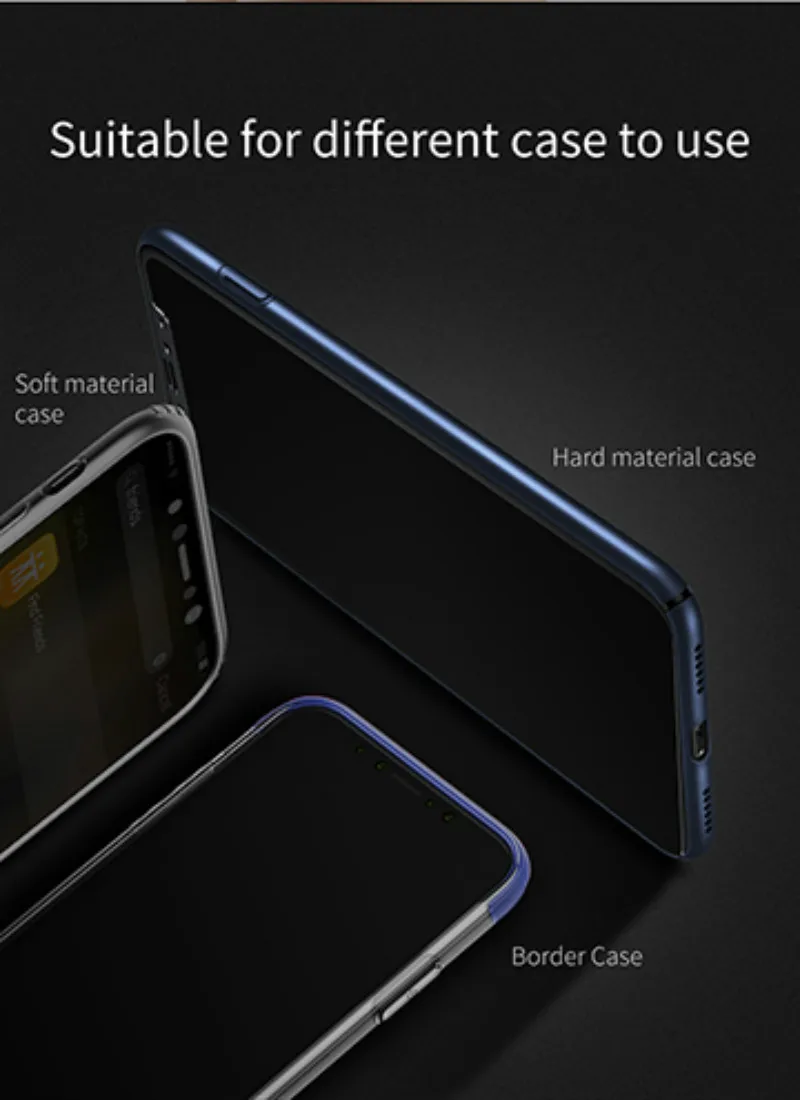 Защитная пленка Baseus Premium для передней задней панели iPhone X, 3D чехол для всего тела, закаленное стекло для задней панели iPhone X 10