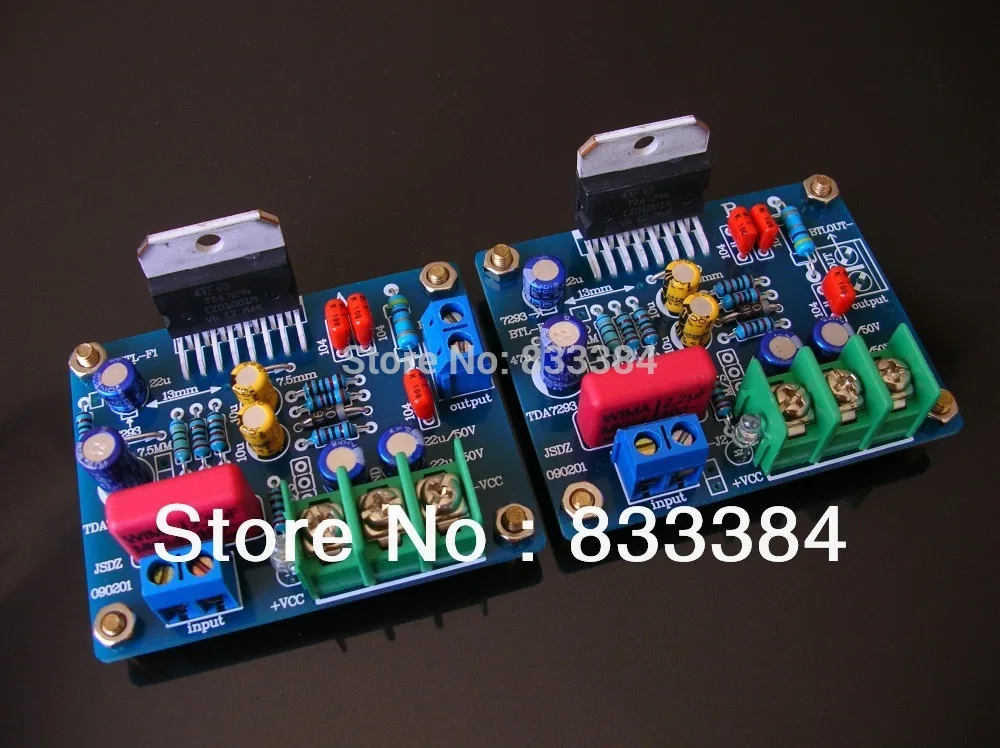 TDA7294 60 Вт + Двухканальный аудио усилитель мощности комплект для DIY 2шт PCB Kit|kit kits|kit