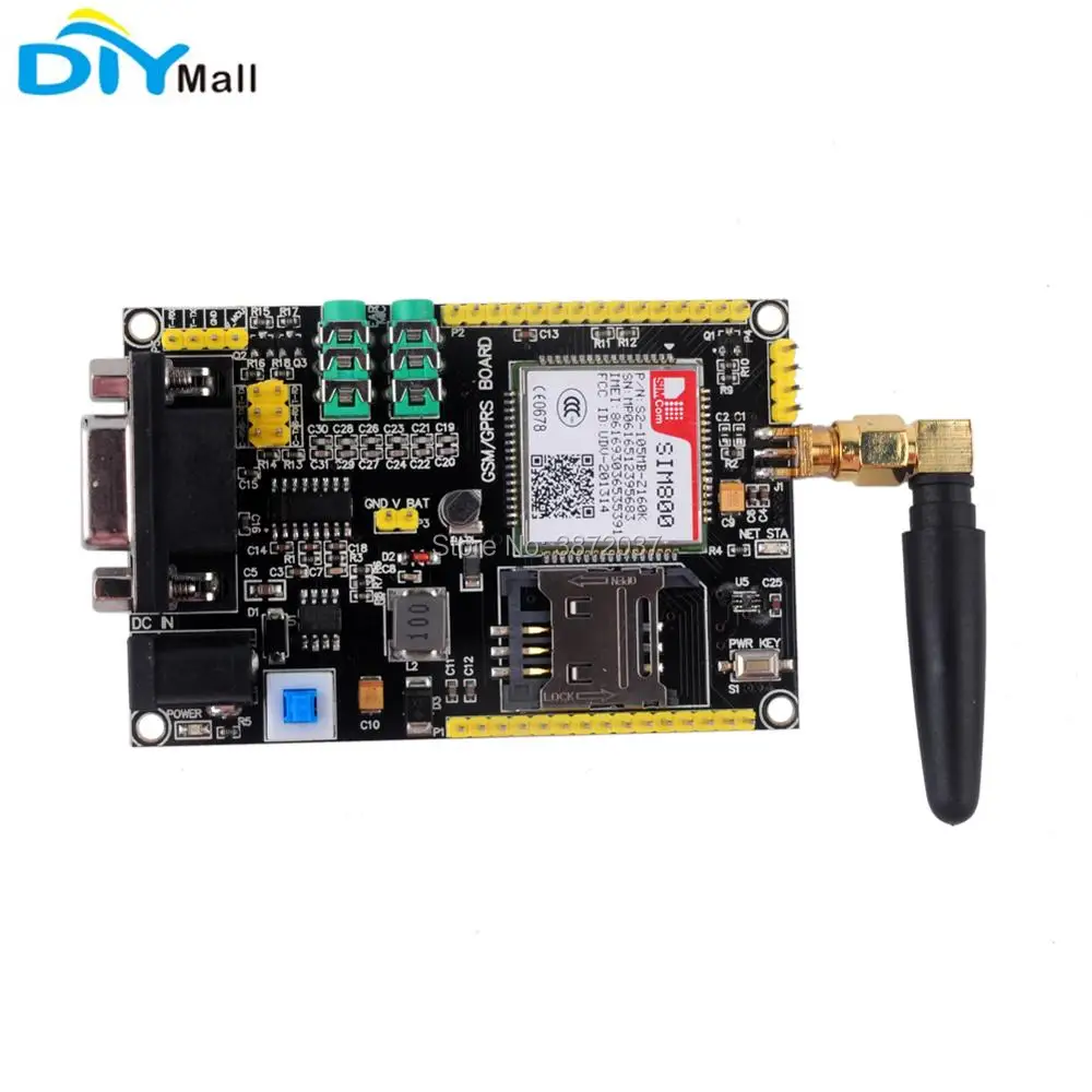 SIM800 макетная плата GSM GPRS модуль SIM900A обновление 3,3/5 V ttl для Arduino 51 STM32