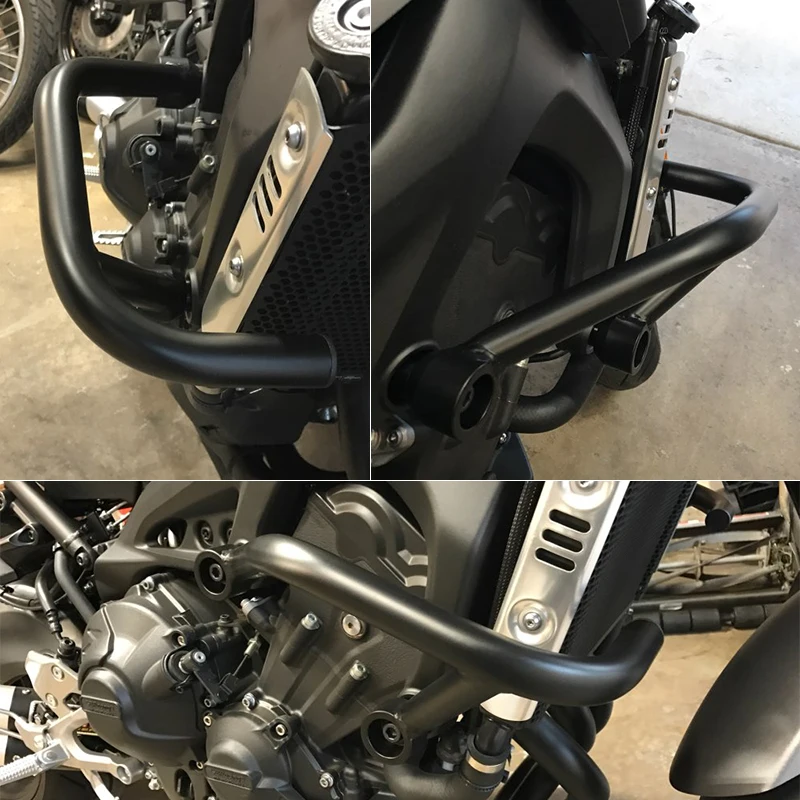 Для Yamaha MT09 MT 09 FZ09 FZ 2013 2014 2015 2016 2017 2018 новая защита двигателя мотоцикла полосы