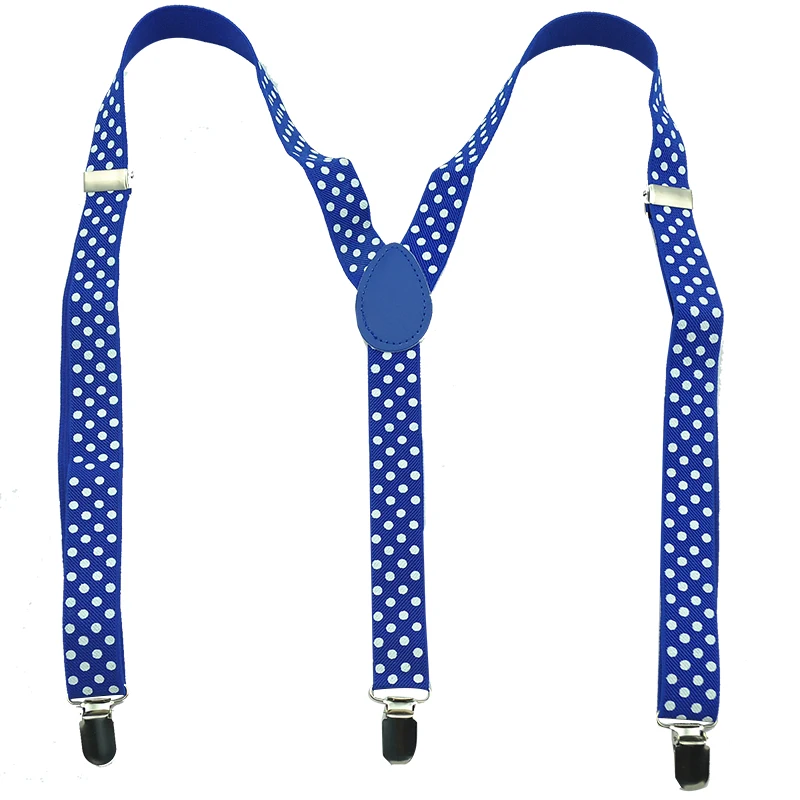 Подтяжки для брюк в горошек с Y образной спинкой 2 5 см|elastic suspenders|fashion suspenderssuspenders