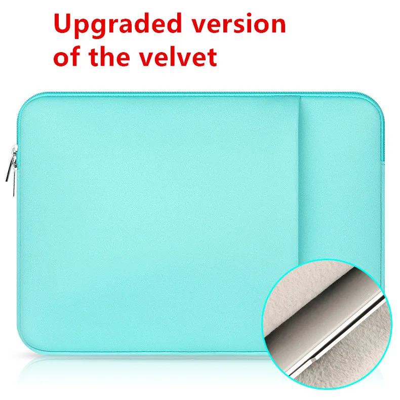 Model 4 Mint Green IRALAN чехол с подкладкой Чехол 13,3 14 15 15,6 дюймов ноутбук рукав для Macbook Air Pro retina 11 12 13 15,4 для Dell huawei ASUS lenovo - Цвет: Model 4 Mint Green