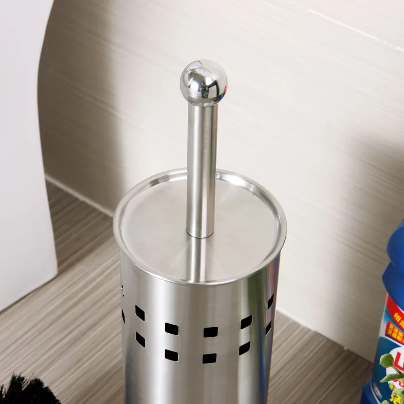 Водонепроницаемая туалетная щетка из нержавеющей стали с квадратным отверстием