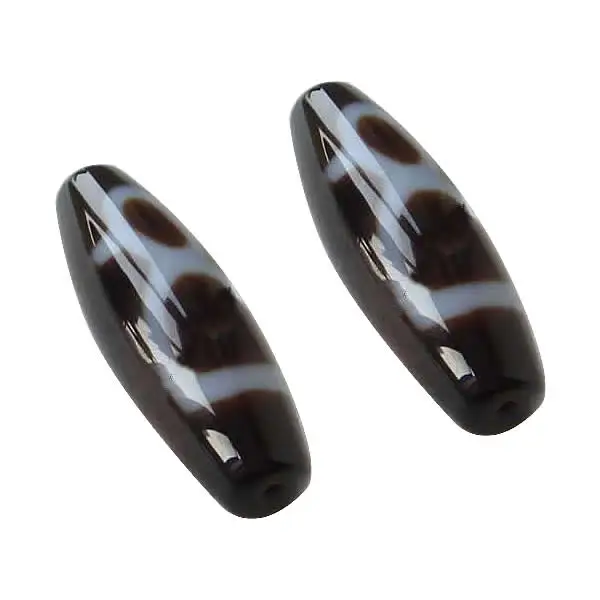 2017 модные ювелирные изделия натуральные тибетские бусины Dzi для изготовления