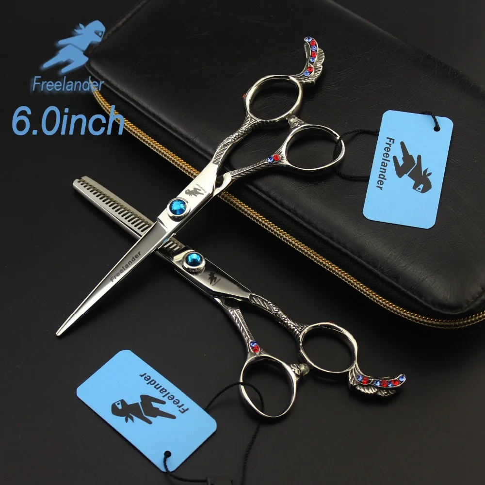 

6.0in. Freelander Retro Style Profissional Hairdressing Scissors Hair Cutting Scissors Set Barber Shears High Quality Salon