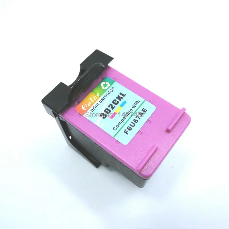 YOTAT 1 шт. цветной Восстановленный картридж для HP 302XL 302 Envy 4520/4522 Deskjet 1110/2130/3630 OfficeJet