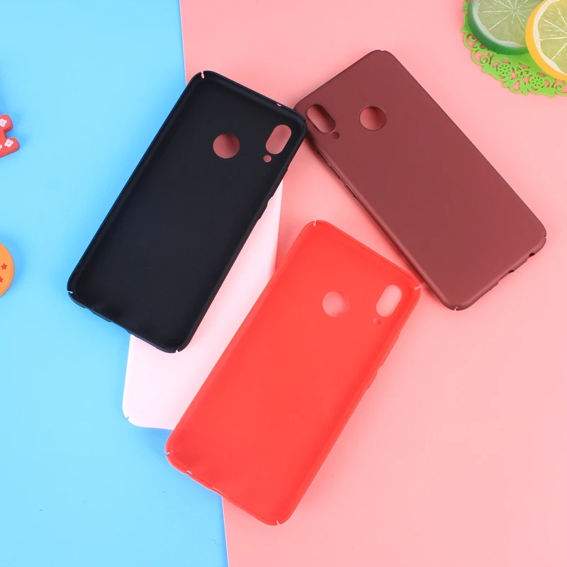 Matte Candy Color Case For Huawei P8 Lite 2017 Hard Pure Phone for P20 Mate 10 P Smart Beautiful Coque |