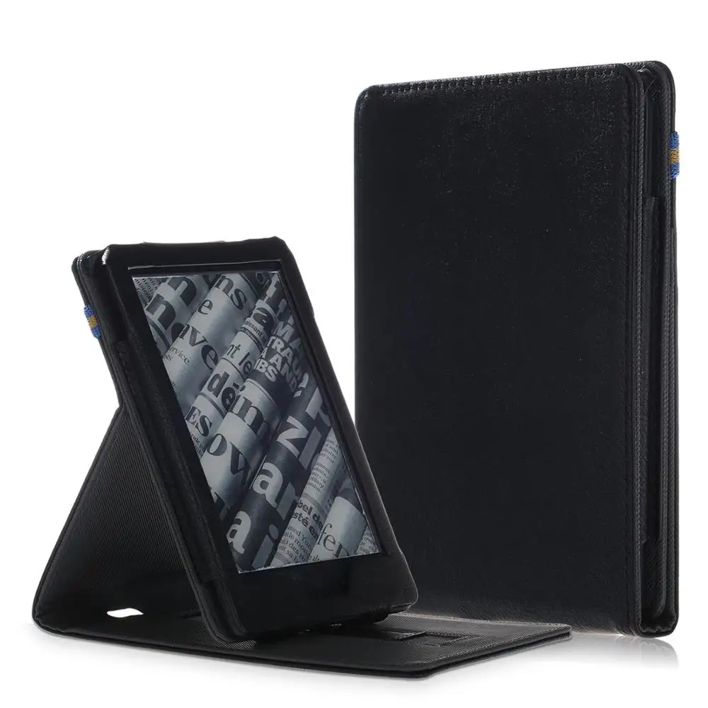 Чехол для Amazon kindle Smart cover для kindle 10 поколения чехол с держателем для рук - Цвет: K2019-NKQC-Black