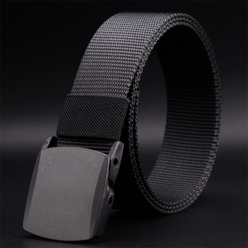 

2021 Men's Canvas Nylon Belt Outdoor Tactical Casual Belt T-Shirt Trouser Tide