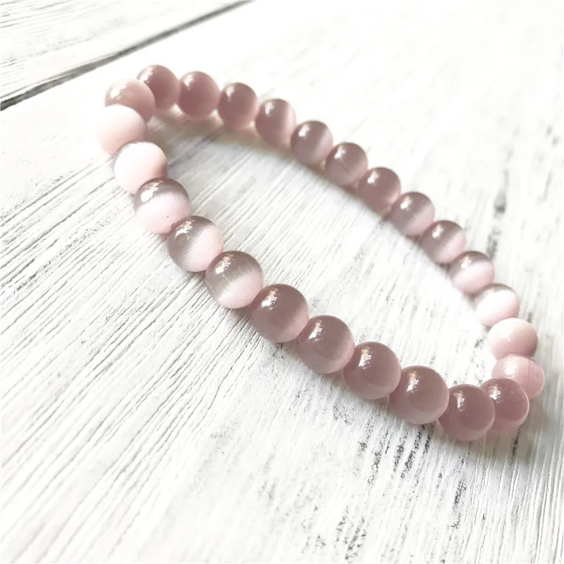 2019 New Design Purple Cat Eye Bracelet Wrist Mala Jewelry Yoga Energy Protection Men's Gift HappinessGift | Украшения и