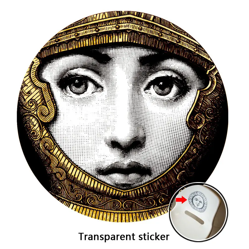 NO.169-196 дизайнерские обои Fornasetti, прозрачные наклейки на стену для украшения стен, гостиной, 1 шт - Цвет: 178