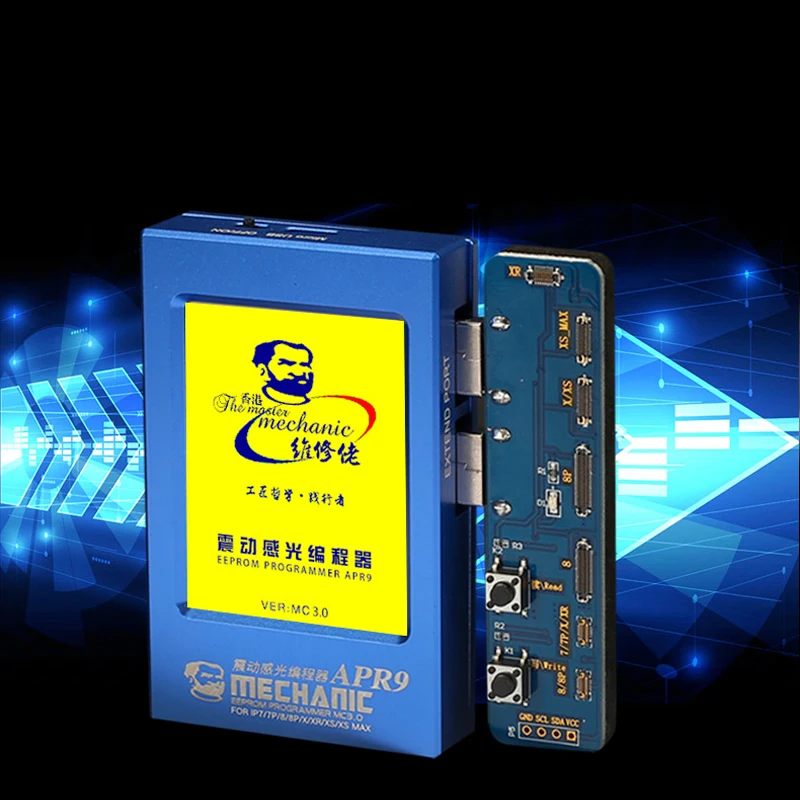 MECHANIC APR9 LCD EEPROM фоточувствительная вибрационная программа для ремонта IPHONE XS