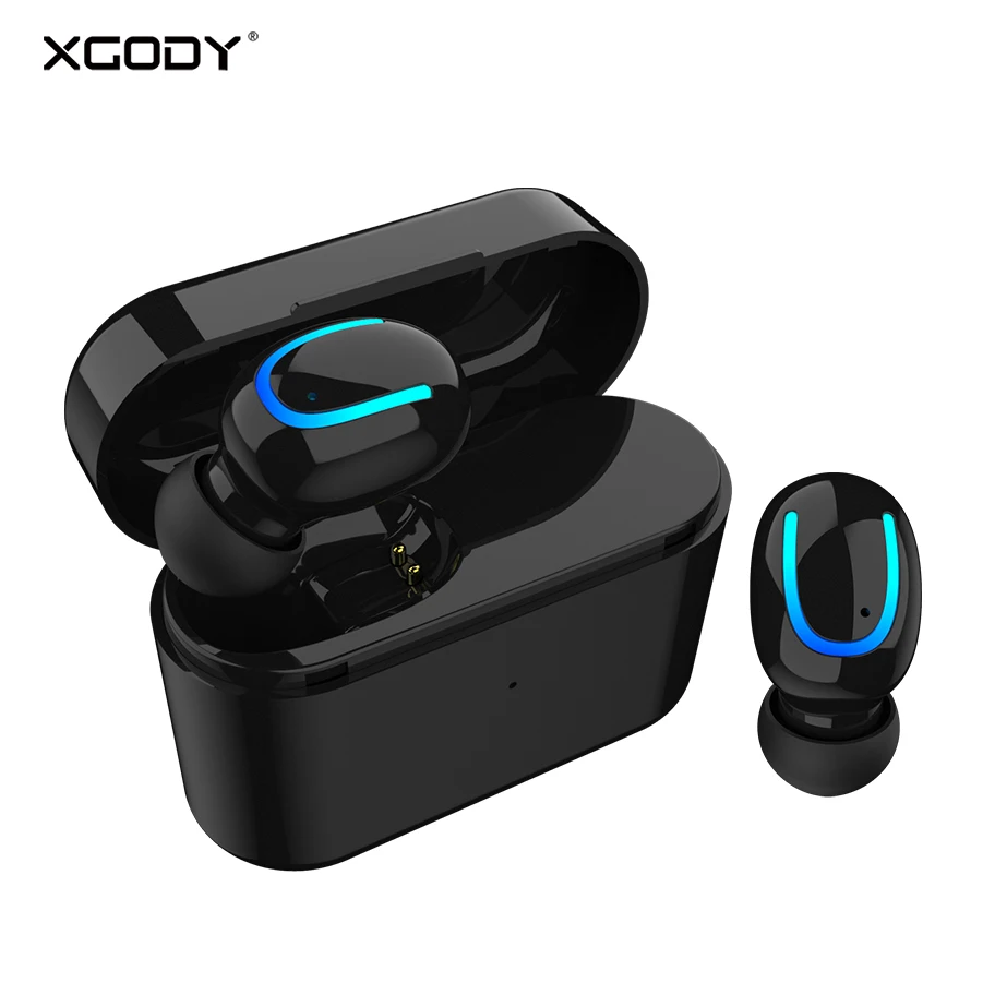 XGODY Q26 Bluetooth наушники одиночные беспроводные вкладыши 4 2 мини гарнитура с