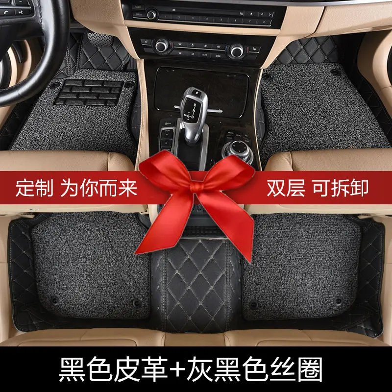 Автомобильные коврики Myfmat набор кожаных ковриков для MITSUBISHI lancer ex V3/5/6 Pajero Sport Outlander