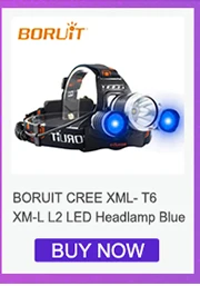 Boruit налобный фонарь CREE XM-L T6 Перезаряжаемый 18650 налобный фонарь USB Водонепроницаемый светодиодный налобный фонарь мощный светодиодный фонарь для рыбалки и кемпинга