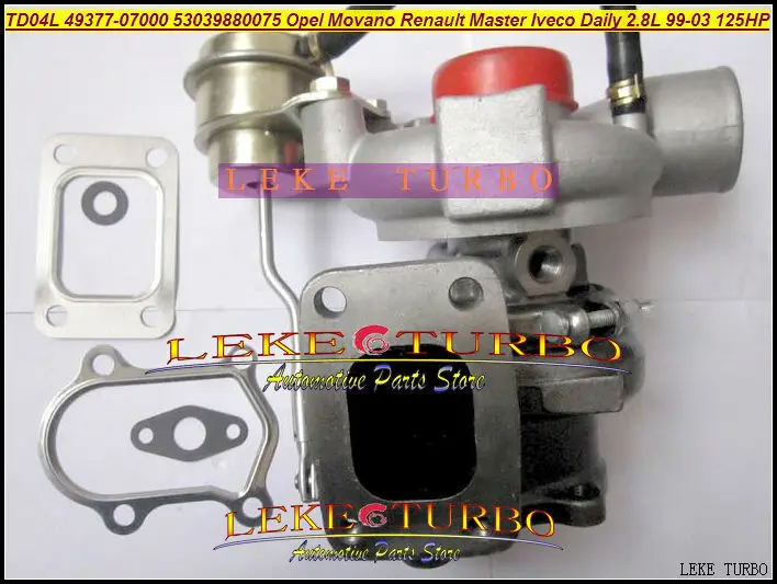 TD04L 49377 07000 53039880075 53039880034 53039700034 турбо для IVECO ежедневно OPEL Movano Master 99 454126 S. 8140 43 2.8L|turbo