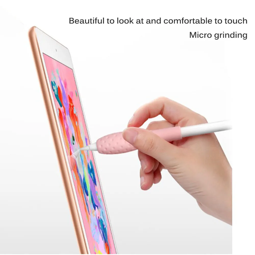 Силиконовый мягкий чехол, защитный чехол для 9,7 10,5 12,9 iPad Pro, защитный карандаш, Обложка, кожаный чехол для карандаша