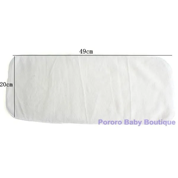 

Free Shipping 4layers microfiber adult cloth diaper insert, super water absorbable diapers insert for adult people 4pcs/lot