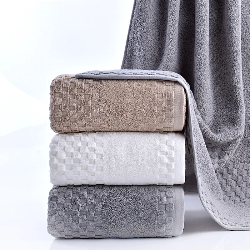 Толстое полотенце для дома набор ванной комнаты взрослых и детей Большое банное