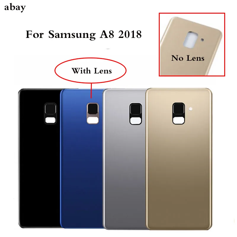 Новая задняя крышка батарейного отсека для Samsung Galaxy A8 A530 A530F 2018 Задняя стеклянная