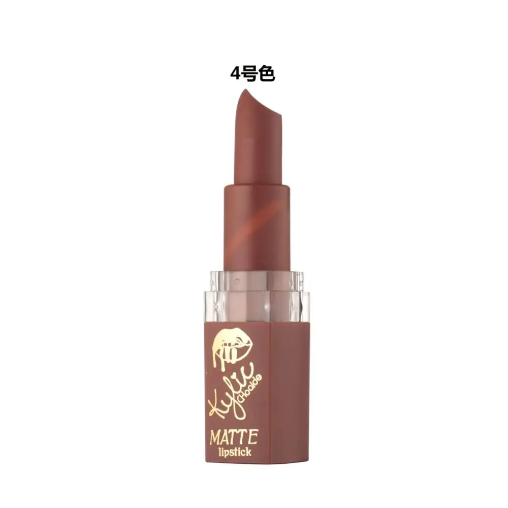 0248 A4 12 Colors Lips Gloss Makeup Waterproof Lipgloss Matte Velvet Liquid Lipstick Make up Maquiagem Lip Blam Cosmetics Tools - Цвет: 0248 A4