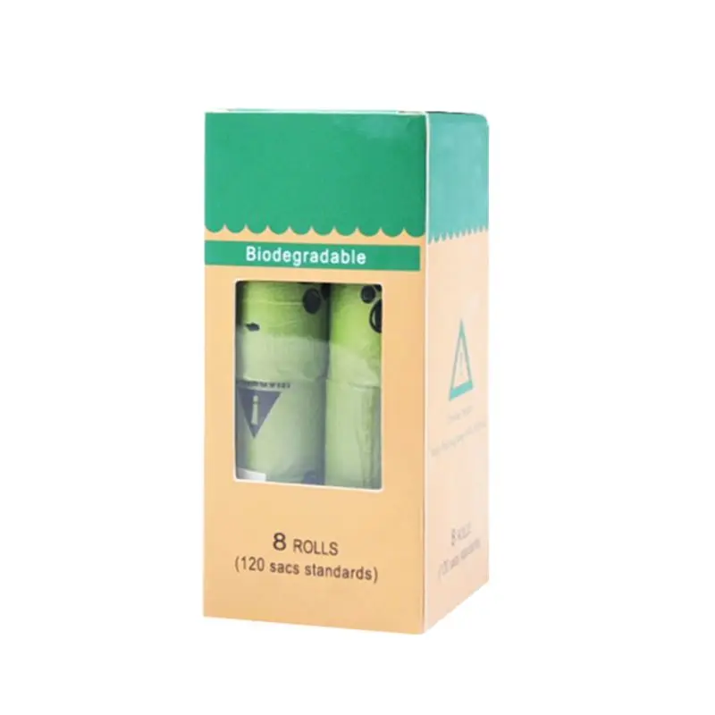 Экологически чистые биоразлагаемые мешки для мусора собак домашний кухонный