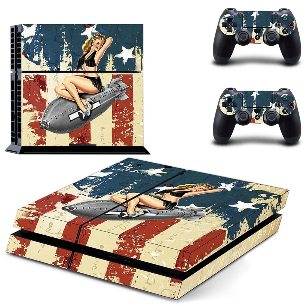 Мстители Человек-паук и яд PS4 наклейка на кожу Виниловая для Sony Playstation 4 консоль 2