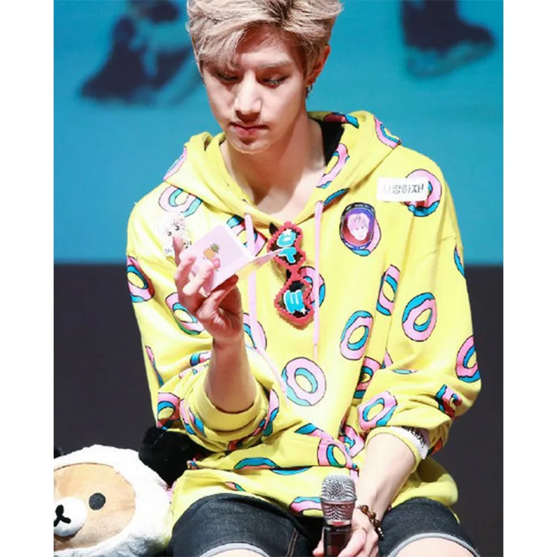 Kpop GOT7 MARK the Same cap Hoody весна осень и зима женские толстовки Верхняя одежда с длинным рукавом