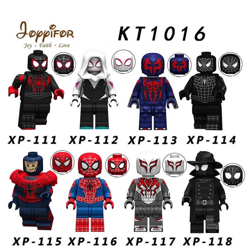 Joyifor Marvel Ultimate паук в спайдерную паутину теней Gwen Stacy блоки кирпичики Подарочная