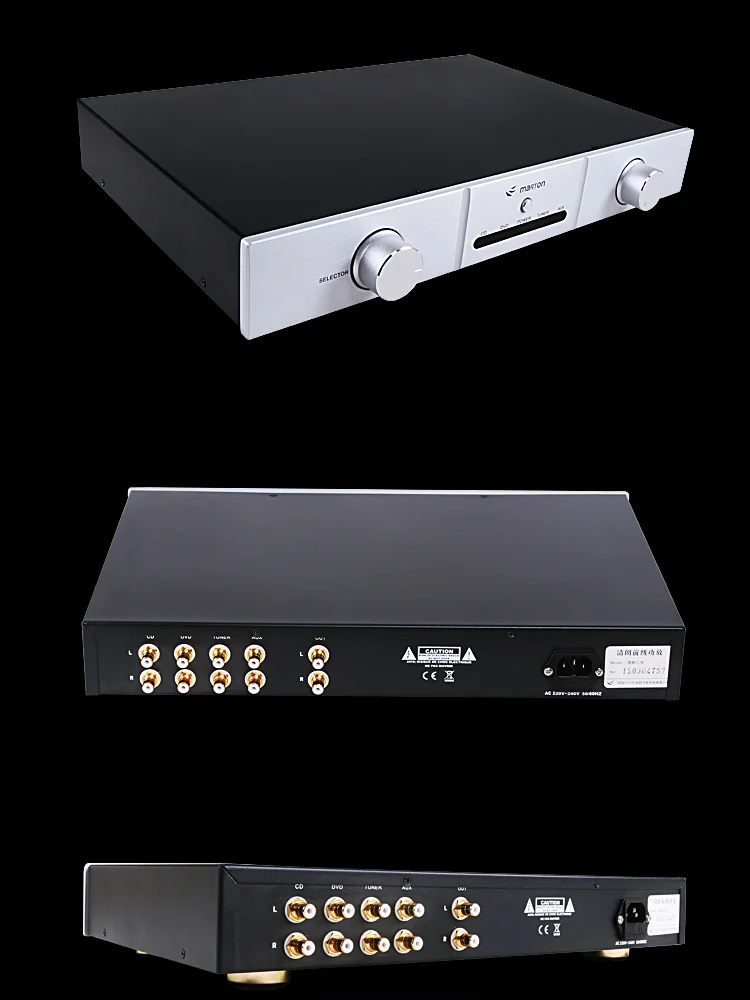 MaRTON-audio MT6100 домашний усилитель мощности и усилитель для чистого звучания HiFi fever set 150 Вт+ 150 Вт