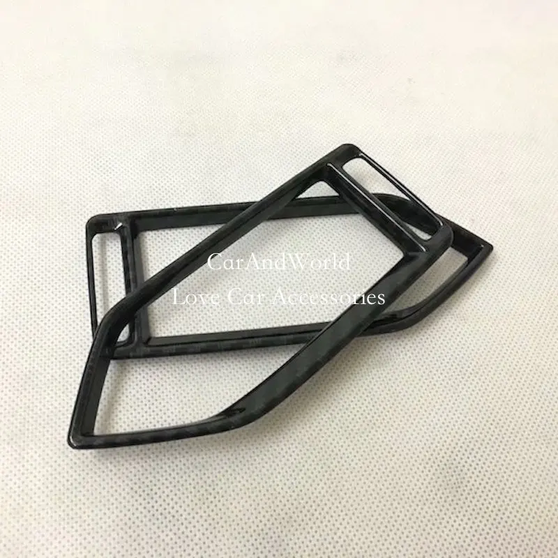 Left right air condition Outlet Vent Cover For Mazda CX-5 CX5 2017 2018 Interior Central Panel Trim CX 5 Car-styling Accessories |