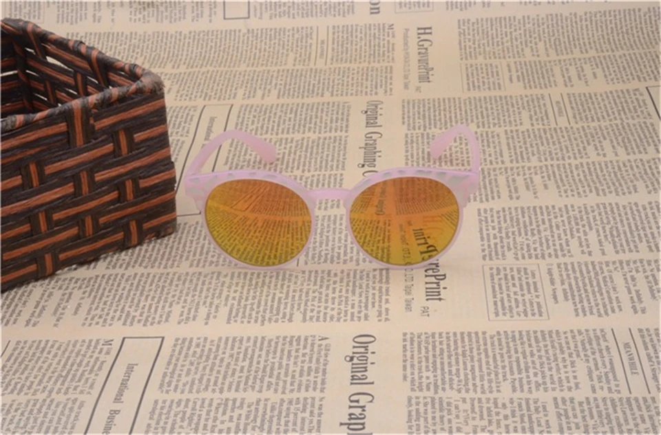 WANMEI. DS Oculos De Sol Feminino новые модные ретро дизайнерские Супер круглые очки кошачий глаз женские солнцезащитные очки Gog