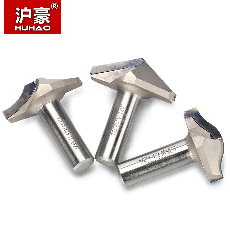 HUHAO 1 шт. 1/2 &quotхвостовик Алмазное покрытие CVD фрезерные кромки формы Endmill