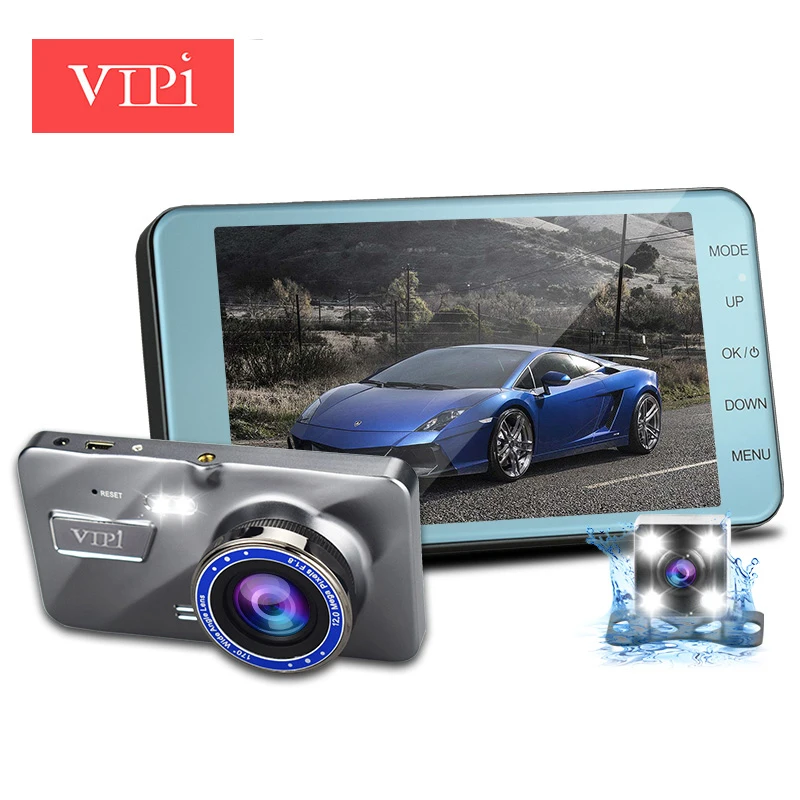 2019 1080 P Мини двойной объектив Автомобильный видеорегистратор Камера авто dvr